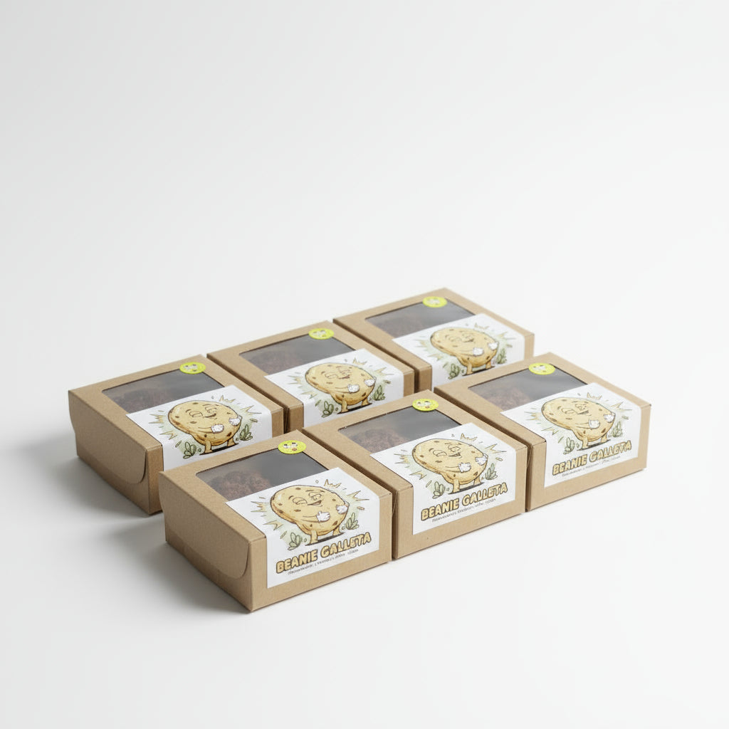 🫘 🍪 📦 PACK COMPARTIR - 5 Galletas a Tu Gusto