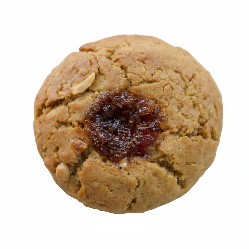 🫘 🍪 🥜 ManíFresa - Garbanzo y Crema de Maní con Mermelada de Fresa Artesanal